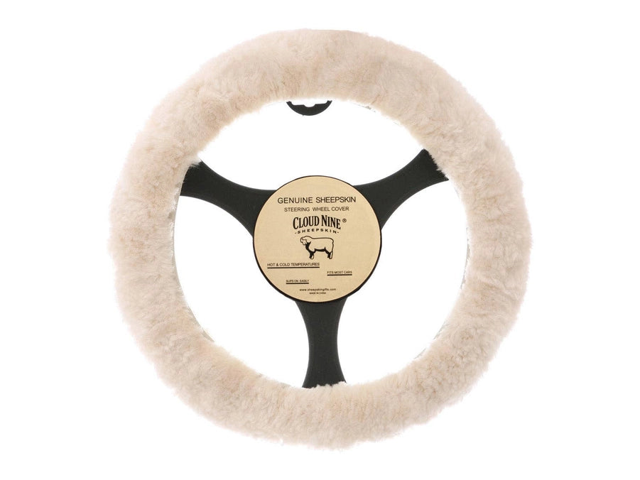 Sheepskin Steering Wheel Cover