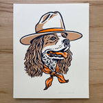 Load image into Gallery viewer, Spaniel Cowdog - Signed Silkscreen Print
