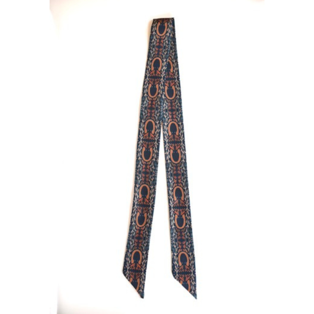 Western Harvest Twilly Scarf in Deep Juniper