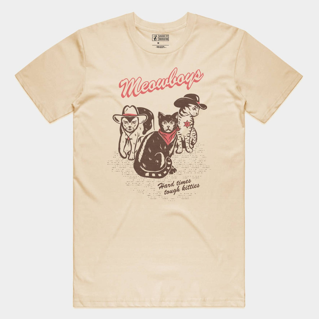 Meowboys Western Tee