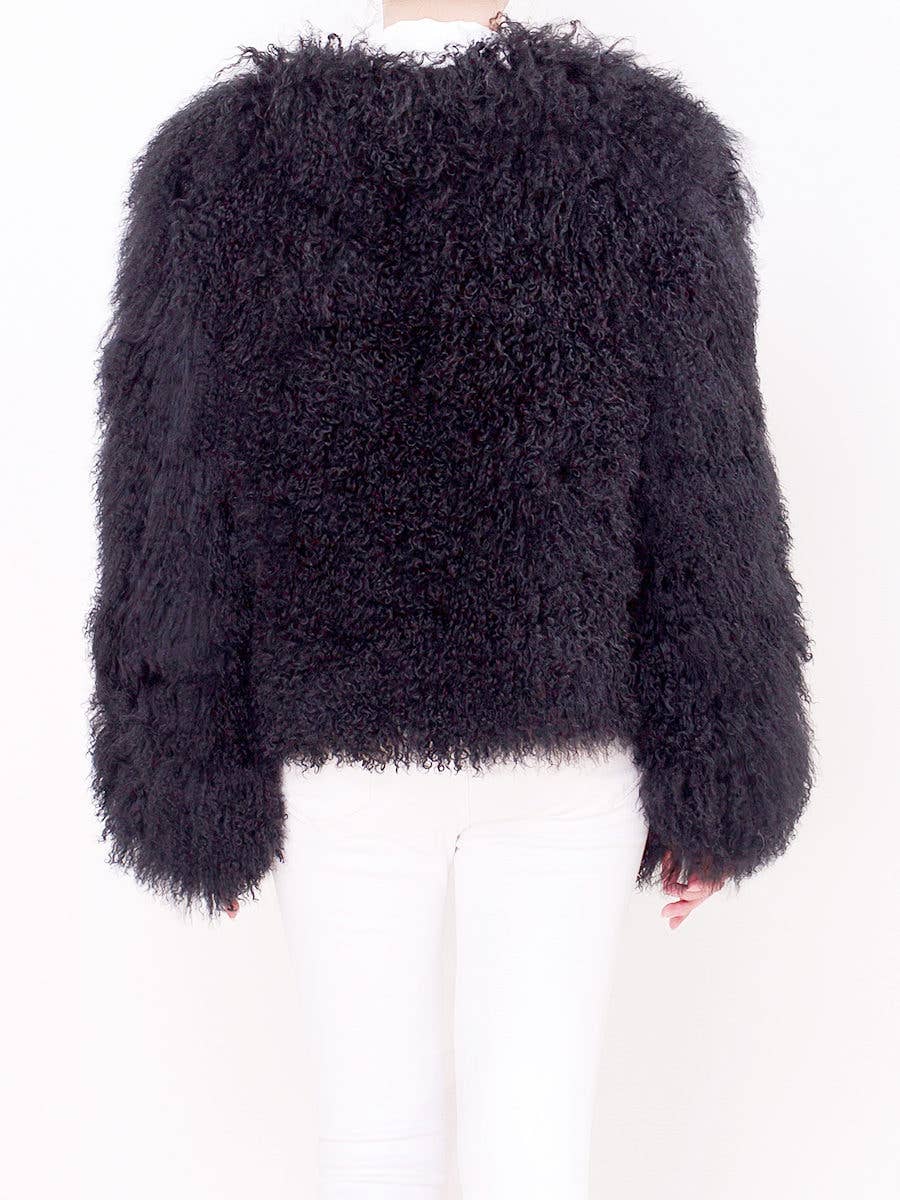 Shearling Jacket Black