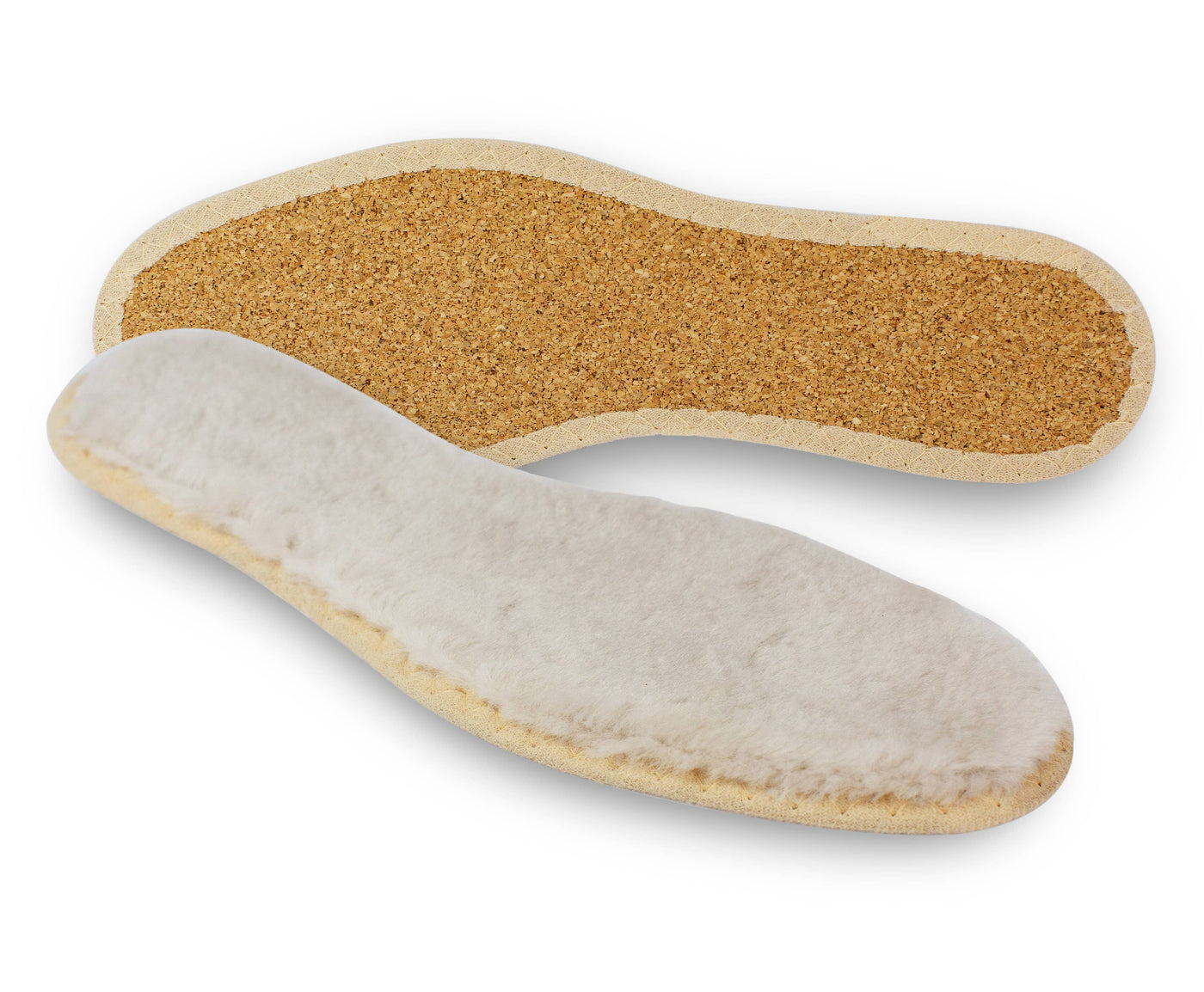 Pascha - Shearling Insole with Cork Underlayer