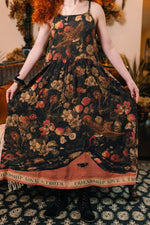 Load image into Gallery viewer, Heart of Gold Maxi Slip Dress
