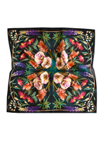 Load image into Gallery viewer, Vivid Wildflowers Silk Wild Rag
