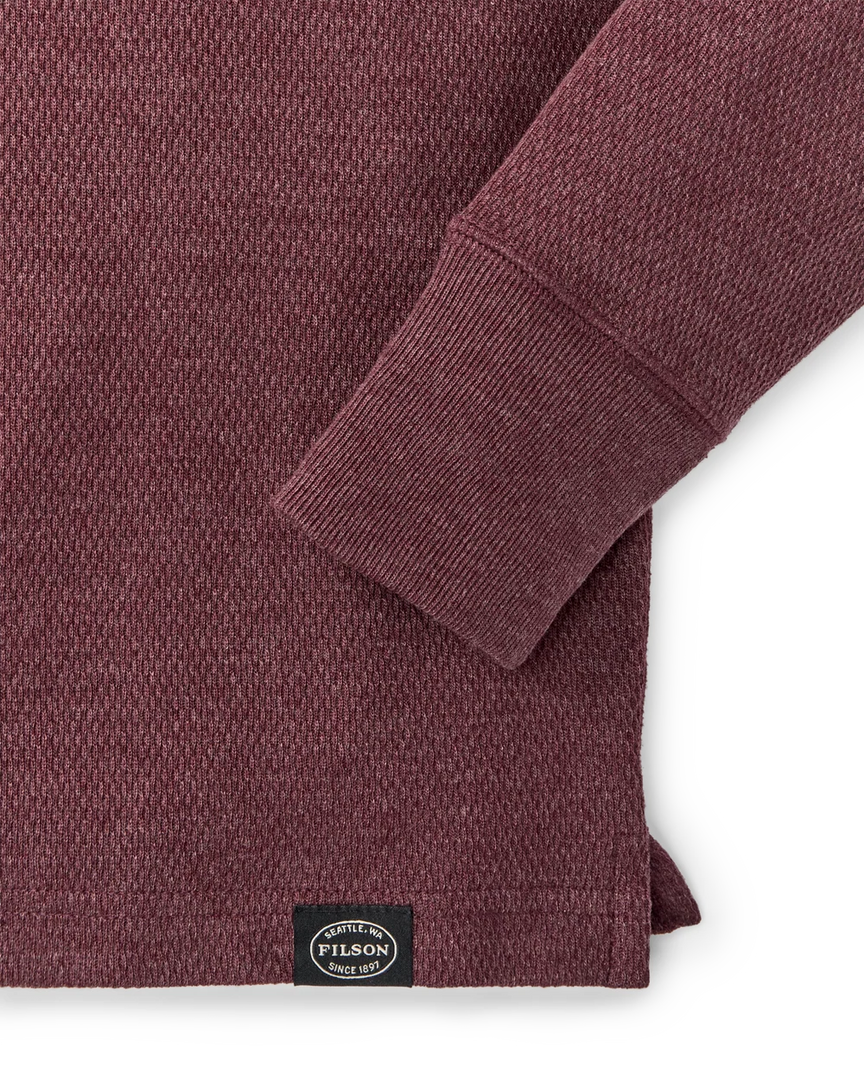 Waffle Knit Henley