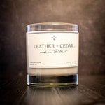 Load image into Gallery viewer, Leather &amp; Cedar Candle
