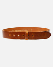 Mia Smooth Leather Belt Strap