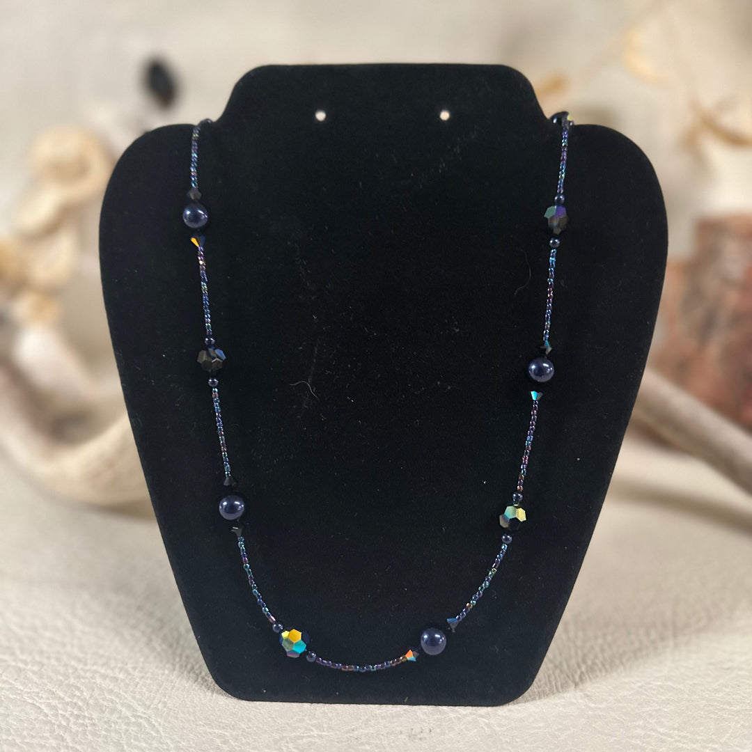 Preciosa Crystal/Pearl Necklaces