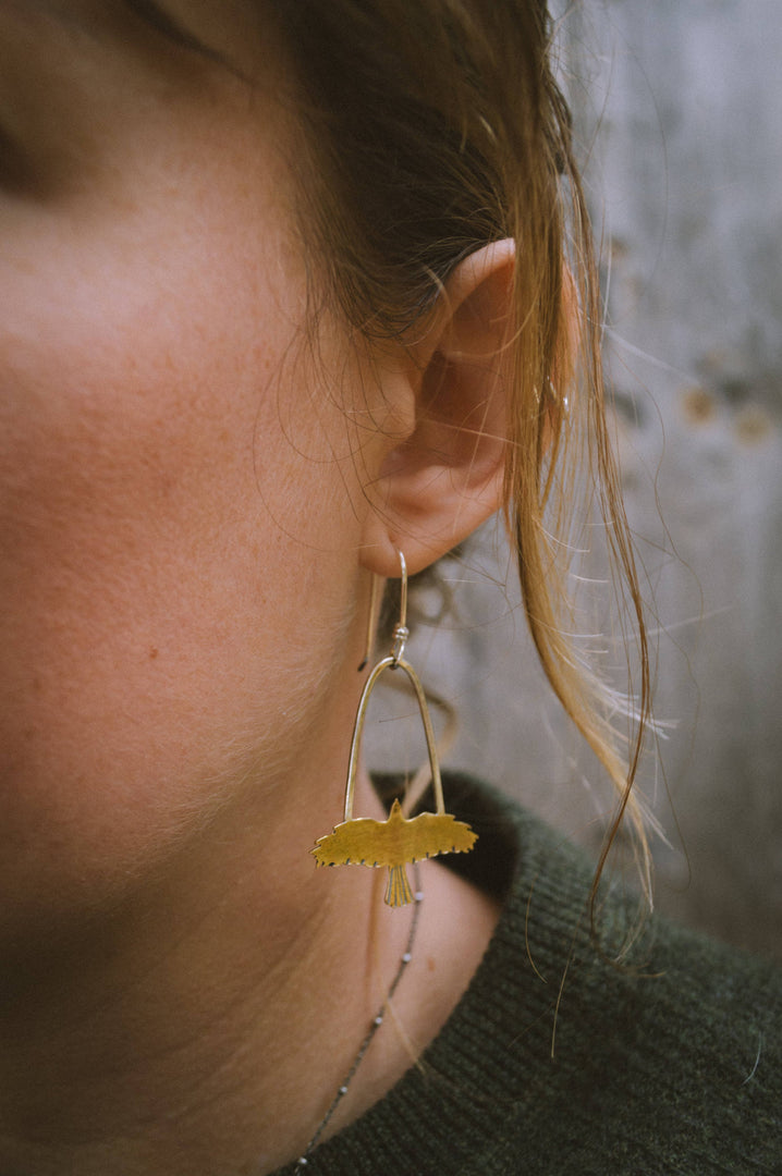 Hawk Swing Earrings
