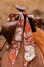Load image into Gallery viewer, Wild Roses Twilly Scarf