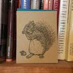 Load image into Gallery viewer, Grey Squirrel Card