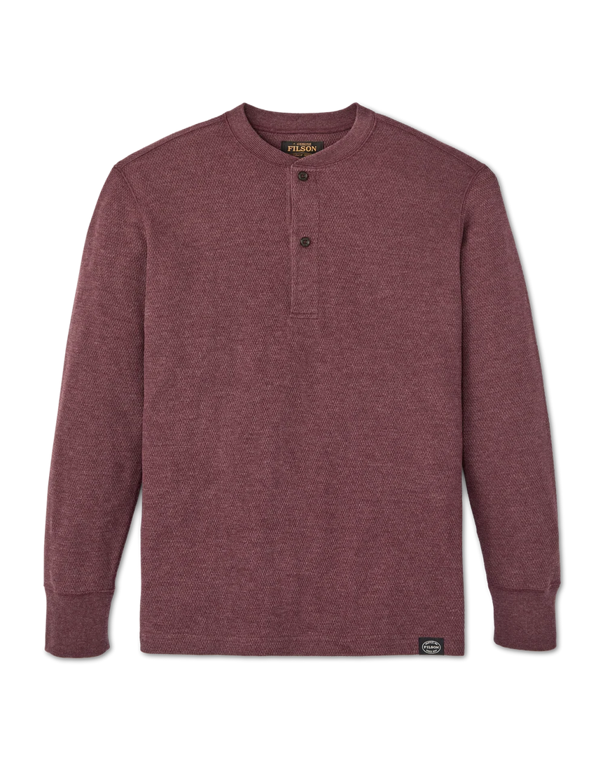 Waffle Knit Henley