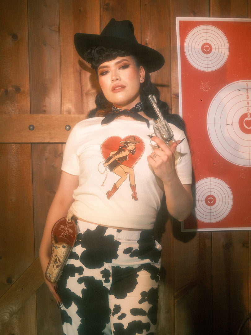 Heart Wrangler Fitted Tee