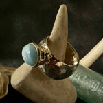 Load image into Gallery viewer, Hammered Larimar
