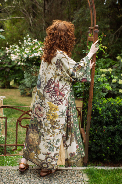 Love Grows Wild Floral Bamboo Kimono