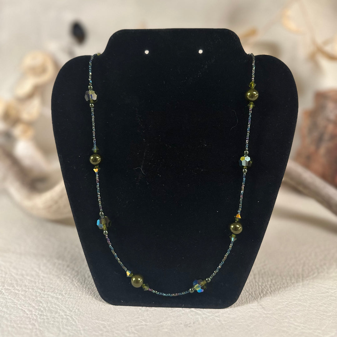 Preciosa Crystal/Pearl Necklaces
