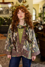 Load image into Gallery viewer, Fleur De Lune Fleece Cottage Cardigan Jacket
