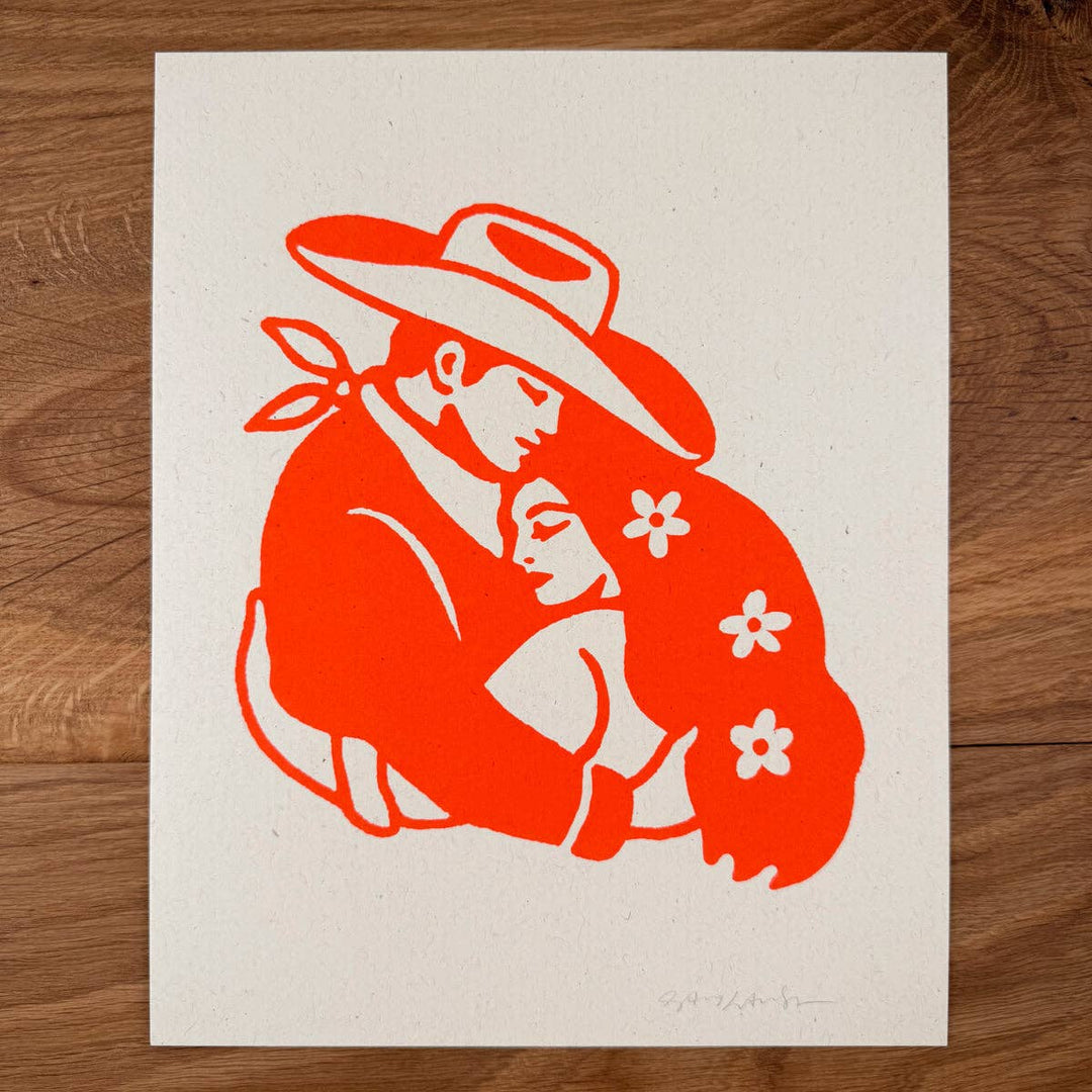 Everlasting Arms - Signed Silkscreen Print