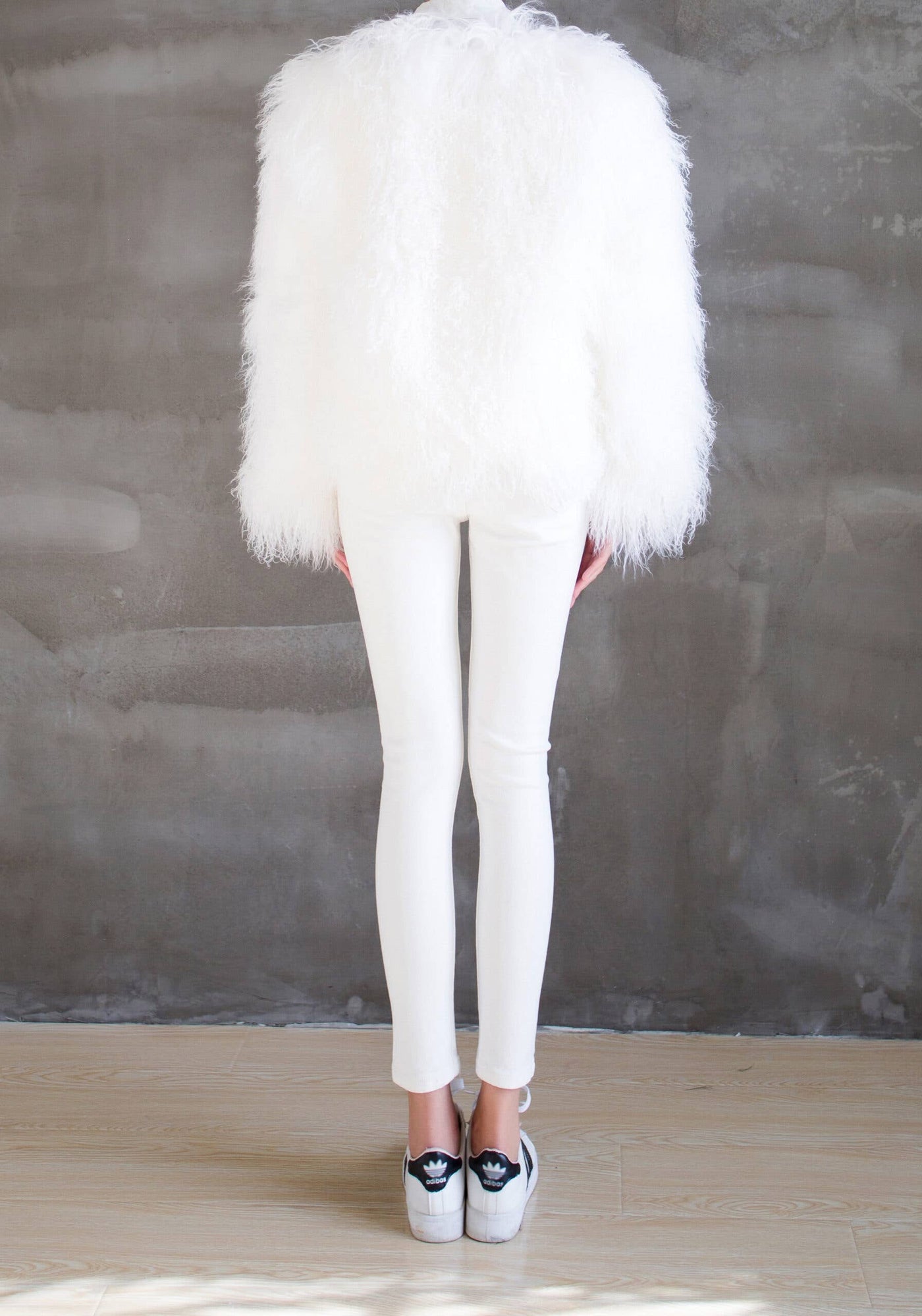 Shearling Jacket White