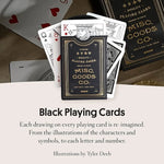 Load image into Gallery viewer, Premium Playing Cards w/ Leather Case
