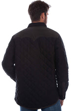 Load image into Gallery viewer, Black Quilted Jacket
