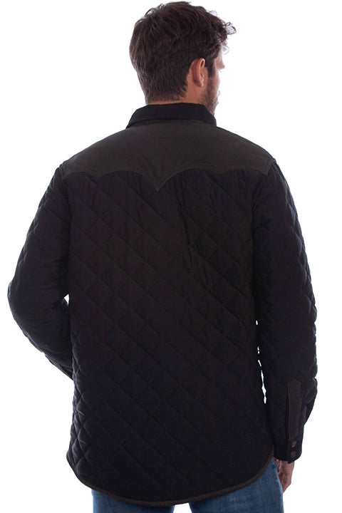 Black Quilted Jacket