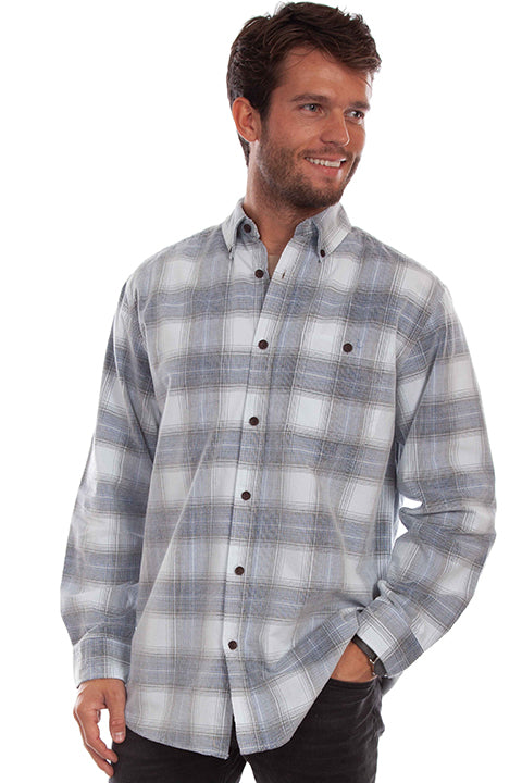 Corduroy Plaid Shirt