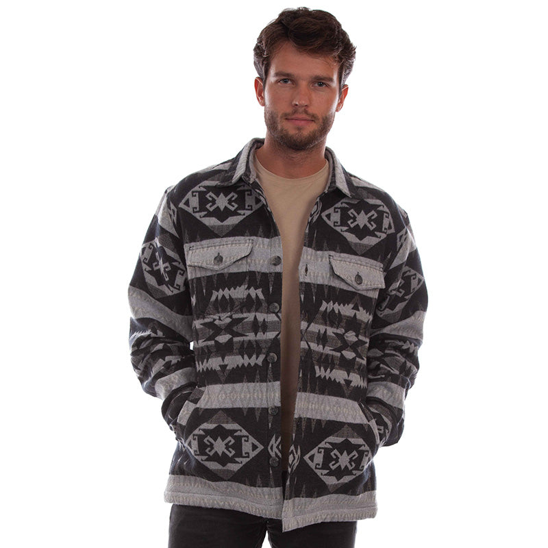 Plush Flannel Shirt Jacket
