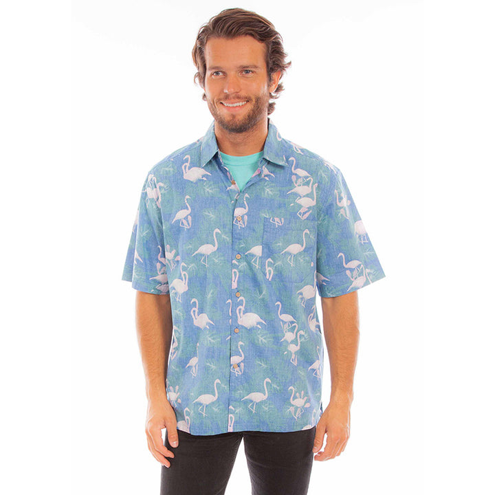 Tropical Flamingo Shirt