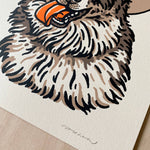 Load image into Gallery viewer, Border Collie Cowdog - Signed Silkscreen Print