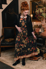 Load image into Gallery viewer, Heart of Gold Maxi Slip Dress
