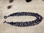 Load image into Gallery viewer, 4-Strand Lapis Lazuli Necklace
