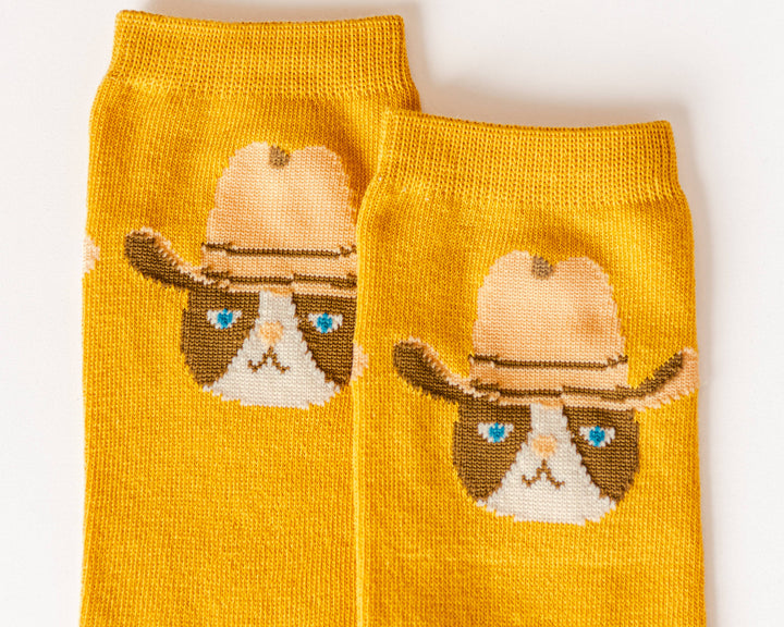 Meowdy Partner Western Socks