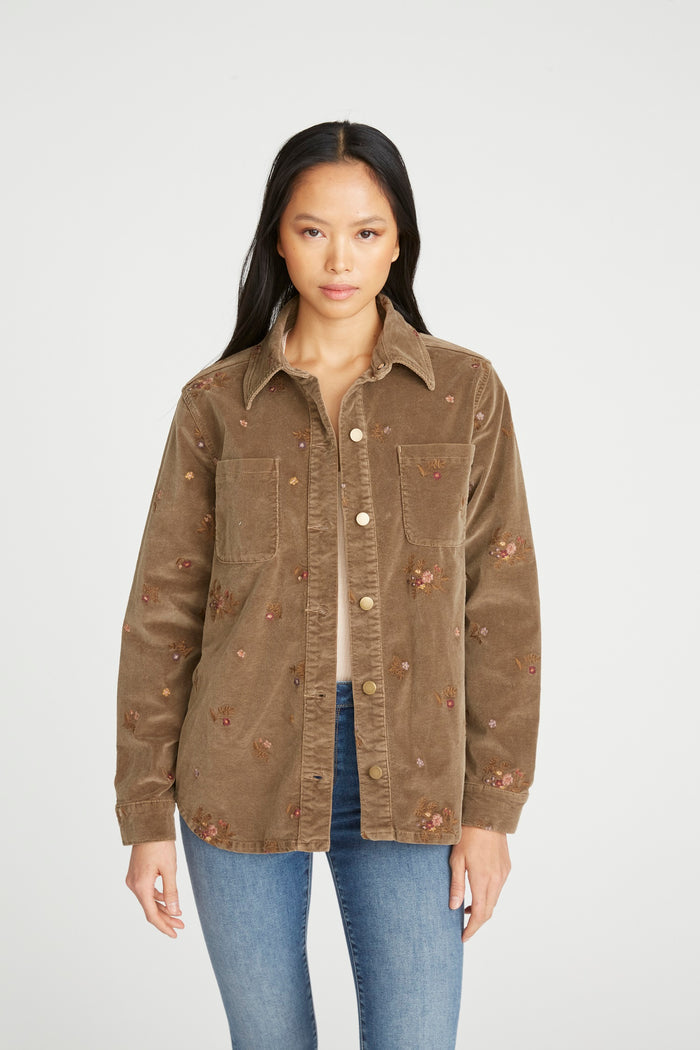 Shayna Corduroy Shirt Jacket