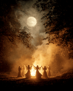 Load image into Gallery viewer, Wiccan Power Halloween
