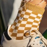 Load image into Gallery viewer, Plaid Cotton Socks
