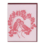 Load image into Gallery viewer, Heart Owls Card