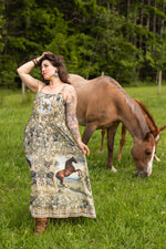 Load image into Gallery viewer, Born To Run Bohéme Long Maxi Slip Dress
