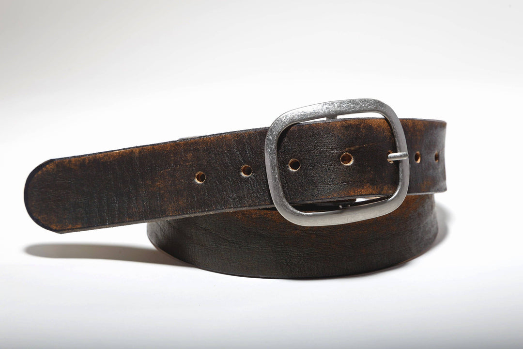 Distressed Leather Belt