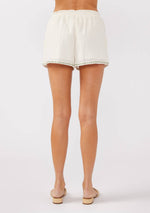 Load image into Gallery viewer, Embroidered Smocked Waist Shorts
