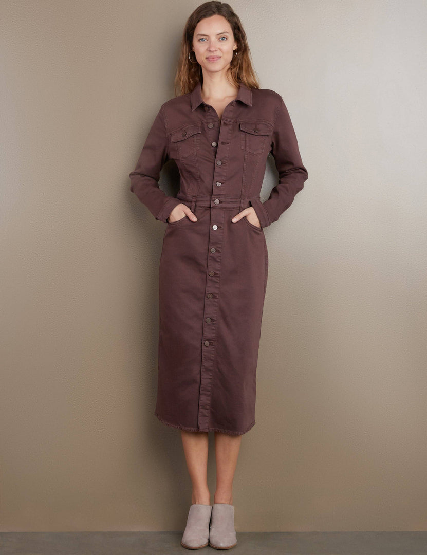 Piece Dyed Denim Dress