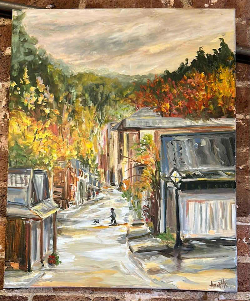 “Chillin’ in Nevada City” by Annette Wolters