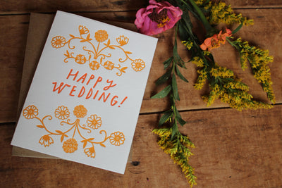 Happy Wedding Card