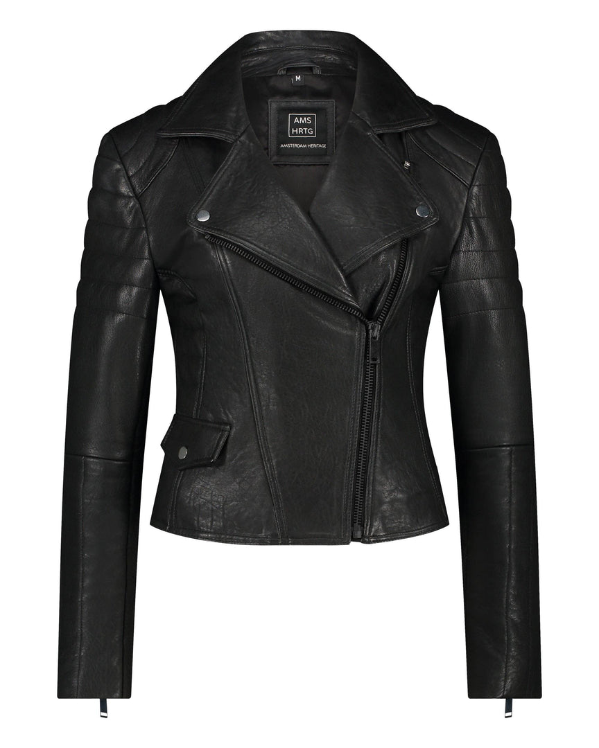 Munroe Leather Biker Jacket