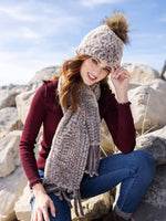 Load image into Gallery viewer, Knitted Faux Fur Hat Natural
