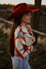 Load image into Gallery viewer, Americana Stars 100% Mulberry Silk Wild Rag
