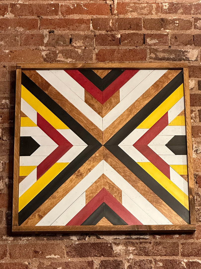 Tribal Wood Panel