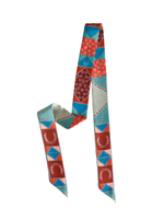 Load image into Gallery viewer, Frontier Patchwork Twilly Scarf