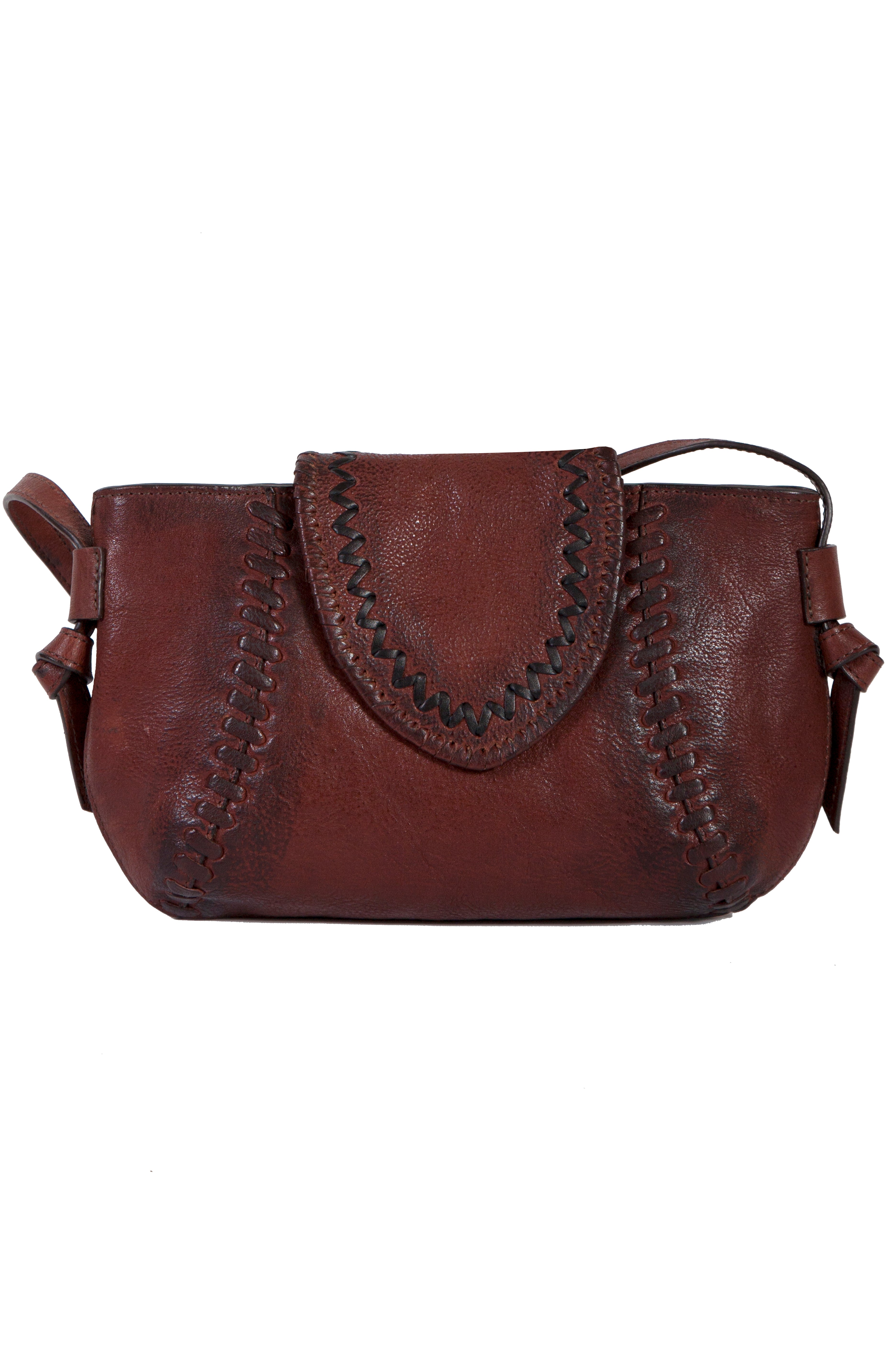 Burnished Whipstitch Purse – Fur Traders