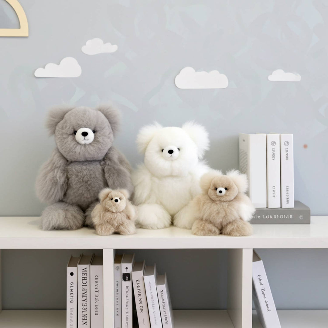 21" Large Alpaca Stuffed Animal - Bear